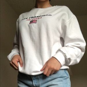 White Sweatshirt
